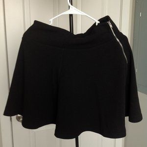 Zip Back A-Line Skirt